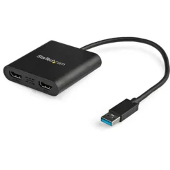 StarTech USB 3.0 a HDMI Doble 4K - Adaptador Gráfico