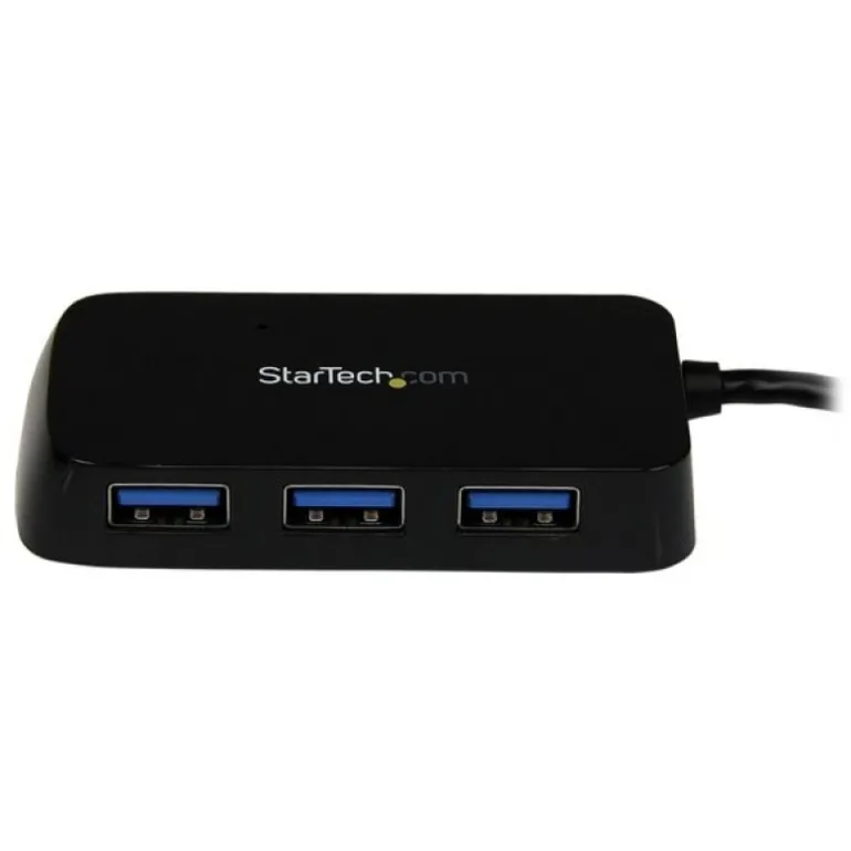 StarTech USB 3.0 Super Speed 4 Puertos Negro - Hub
