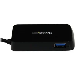 StarTech USB 3.0 Super Speed 4 Puertos Negro - Hub