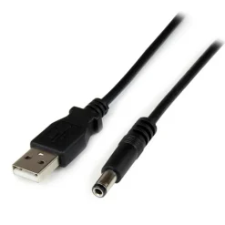 Startech USB A a DC 5V Tipo N 1m - Cable Alimentación