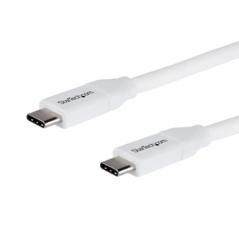 Startech USB-C a USB-C 2m Blanco - Cable USB