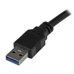 Startech USB3S2ESATA3 Adaptador USB 3.0/eSATA Disco Duro SSD 91cm Negro - Cable USB