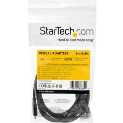 StarTech.com Adaptador Vídeo Bidireccional USB-C a DisplayPort 1.2 4K 60Hz 2m - Cable