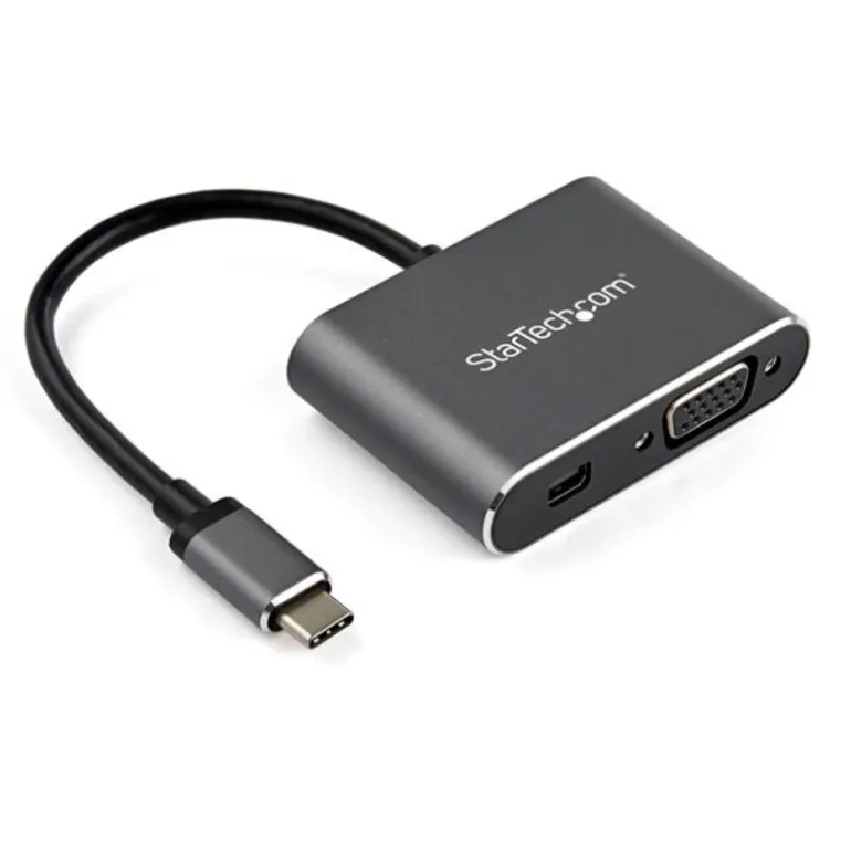 StarTech.com Conversor Vídeo USB-C a Mini DisplayPort y VGA - 4K 60Hz - Adaptador