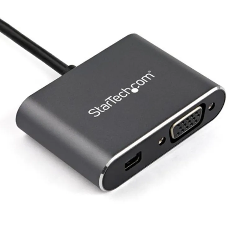 StarTech.com Conversor Vídeo USB-C a Mini DisplayPort y VGA - 4K 60Hz - Adaptador