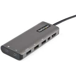Startech.com MultiP USB C HDMI Mini DP 4K60 PD100W - Docking