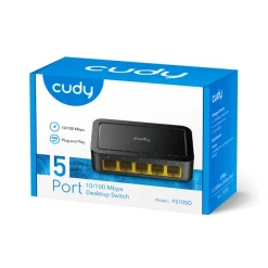 Switch Cudy FS105D Hub 5 Puertos