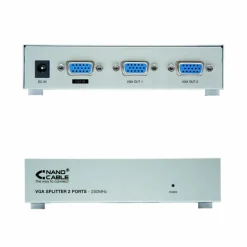 Switch KVM Nanocable 10.25.0002 SVGA 2 Monitores