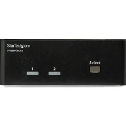 Switch KVM Switch Conmutador KVM de 2 Puertos DisplayPort 4K 60Hz