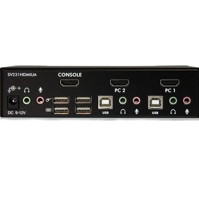 Switch KVM Switch KVM 2x HDMI Hub USB