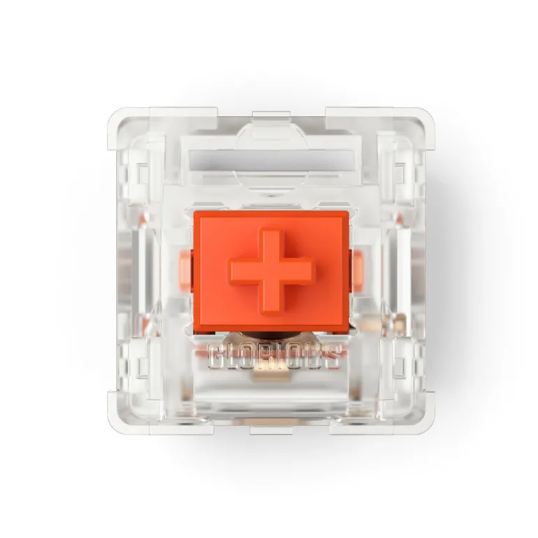 Switch Mecánico Glorious PC Gaming Race Pack 120 Fox Switches Forge Prelubricados