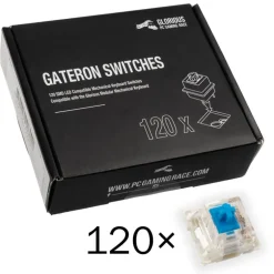 Switch Mecánico Glorious PC Gaming Race Pack 120 Switches Gateron MX Blue