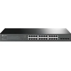 Switch TP-Link JetStream TL-SG2428P 4 Puertos RJ-45 Gigabit  + 24 Smart  PoE +a