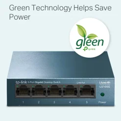Switch TP-Link LS105G 5 Puertos Gigabit Azul