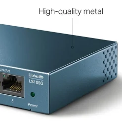 Switch TP-Link LS105G 5 Puertos Gigabit Azul