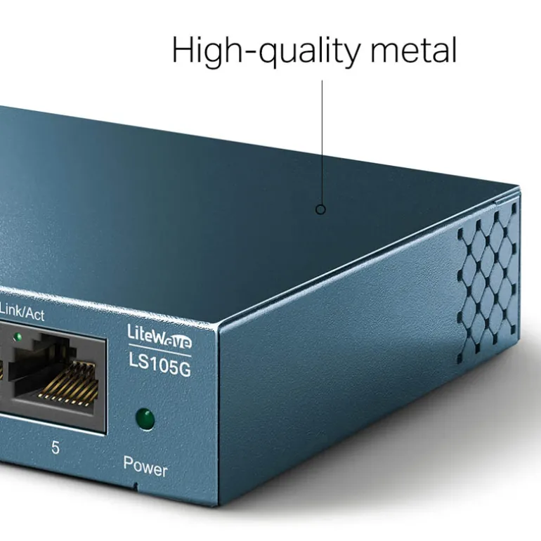 Switch TP-Link LS105G 5 Puertos Gigabit Azul