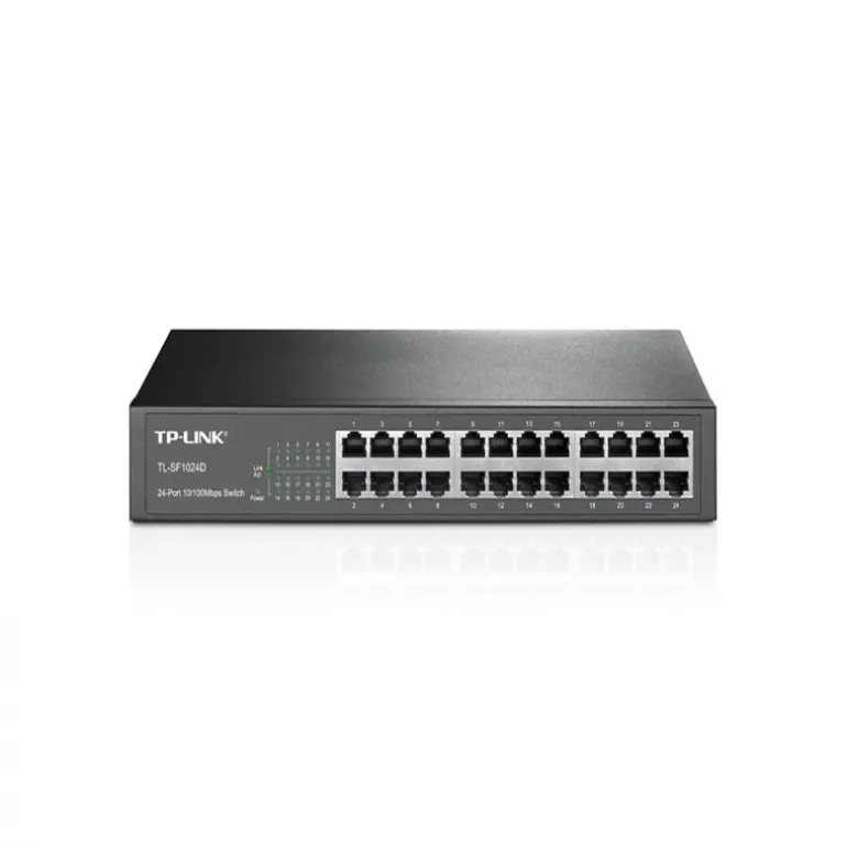 Switch TP-LINK 24P 10/100, 1U Rack