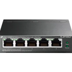 Switch TP-Link TL-SF1005LP De Escritorio 5 Puertos 10/100Mbps A PoE 4 Puertos