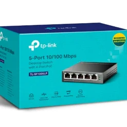 Switch TP-Link TL-SF1005LP De Escritorio 5 Puertos 10/100Mbps A PoE 4 Puertos