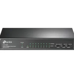 Switch TP-Link TL-SF1009P De Sobremesa 9 Puertos Con 8 PoE+