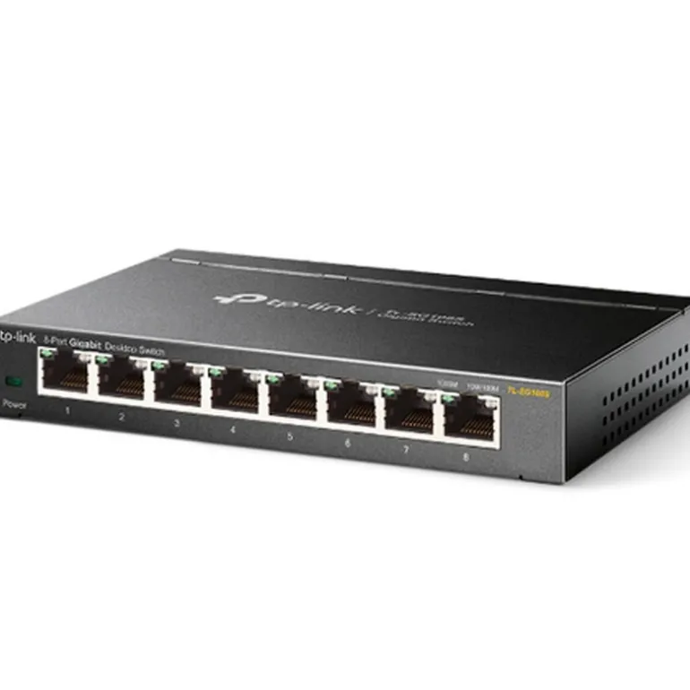 Switch TP-Link TL-SG108S De Escritorio 8 Puertos