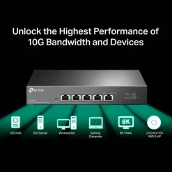 Switch TP-Link TL-SX105 5 Puertos 10Gb