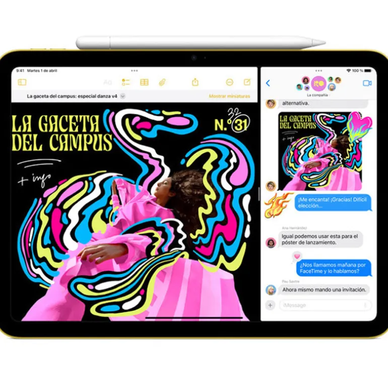 Tablet Apple iPad A16 2025 11th 11" 6GB 128GB Wi-Fi Azul