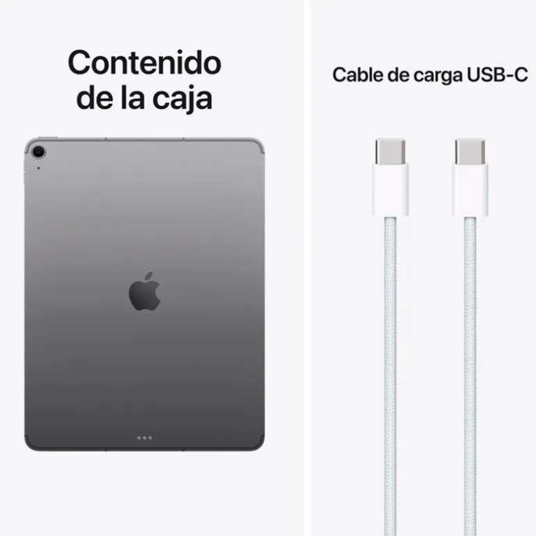 Tablet Apple iPad Air 2026 13" M4 12GB 256GB Wi-Fi + Cell Gris Espacial