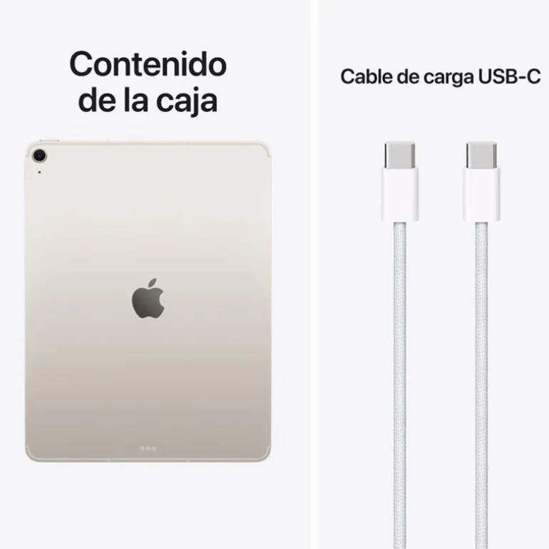 Tablet Apple iPad Air 2026 11" M4 12GB 1TB Wi-Fi Blanco Estrella