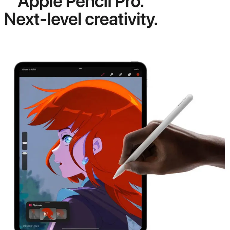 Tablet Apple iPad Pro 2024 Wi-Fi 11" M4 8GB 512GB Negro Espacial iPadOS