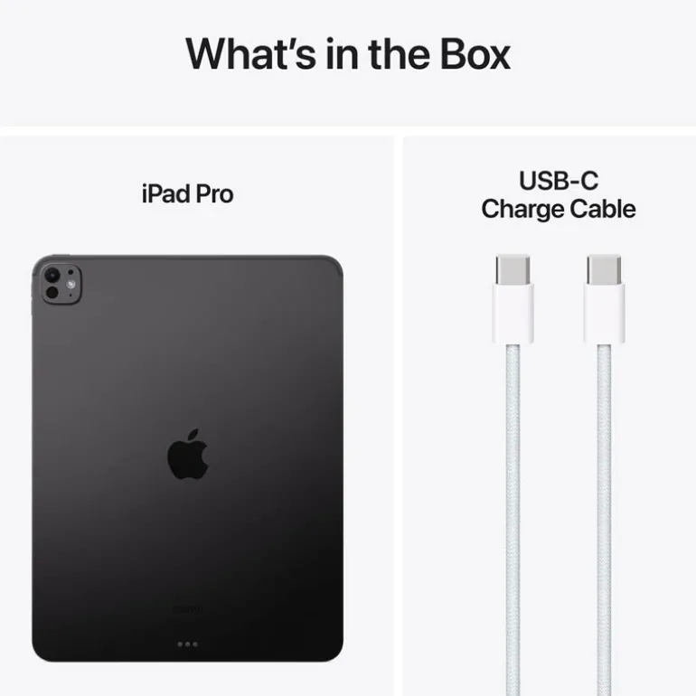 Tablet Apple iPad Pro 2024 Wi-Fi 13" M4 8GB 256GB Negro Espacial iPadOS