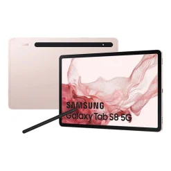 Tablet Samsung Galaxy Tab S8 5G 11" 8GB 128GB Oro Rosado Android