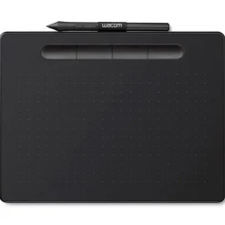Tableta Digital Wacom Intuos Medium Con Lápiz Wacom 4K USB Negra