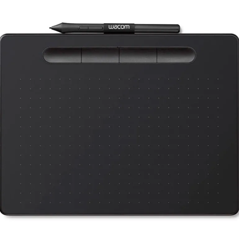 Tableta Digital Wacom Intuos Medium Con Lápiz Wacom 4K USB Negra
