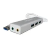 Tarjeta de Sonido Approx APPUSB51HUB USB 3.0 Sonido 5.1