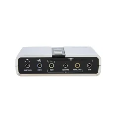 Tarjeta de Sonido Startech USB 7.1 con Audio Digital SPDIF