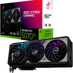 Tarjeta Gráfica Asus ROG Strix GeForce RTX 5070 Ti OC 16GB GDDR7 DLSS4
