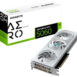 Tarjeta Gráfica Gigabyte GeForce RTX 5060 AERO OC 8GB GDDR7 DLSS4