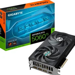 Tarjeta Gráfica Gigabyte GeForce RTX 5060 Ti EAGLE OC 16GB GDDR7 DLSS4
