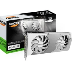 Tarjeta Gráfica INNO3D GeForce RTX 5060 TWIN X2 OC White 8GB GDDR7 DLSS4