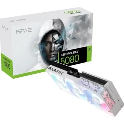 Tarjeta Gráfica KFA2 GeForce RTX 5080 1-Click OC White 16GB GDDR7 DLSS4