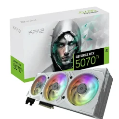 Tarjeta Gráfica KFA2 GeForce RTX 5070 Ti EX Gamer 1-Click OC White 16GB GDDR7 DLSS4