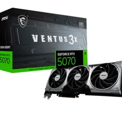 Tarjeta Gráfica MSI GeForce RTX 5070 VENTUS 3X OC 12GB GDDR7 DLSS4