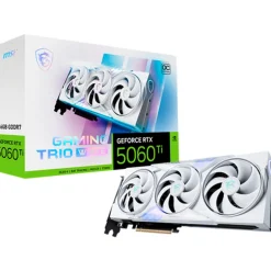 Tarjeta Gráfica MSI GeForce RTX 5060 Ti GAMING TRIO OC WHITE 16GB GDDR7 DLSS4