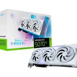 Tarjeta Gráfica MSI GeForce RTX 5070 Ti GAMING TRIO OC WHITE 16GB GDDR7 DLSS4