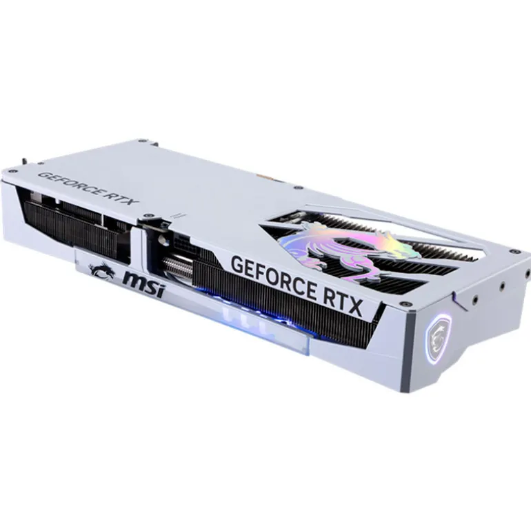 Tarjeta Gráfica MSI GeForce RTX 5080 GAMING TRIO OC WHITE 16GB GDDR7 DLSS4