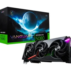 Tarjeta Gráfica MSI GeForce RTX 5080 VANGUARD SOC 16GB GDDR7 DLSS4