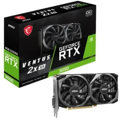 Tarjeta Gráfica MSI GeForce RTX 3050 VENTUS 2X XS OC 8GB GDDR6