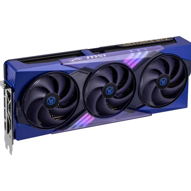 Tarjeta Gráfica MSI GeForce RTX 5070 World of Warcraft MIDNIGHT VOID EDITION OC 12GB GDDR7 DLSS4