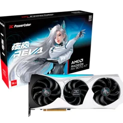 Tarjeta Gráfica PowerColor HellHound Reva AMD Radeon RX 9070 XT 16GB GDDR6